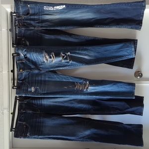 Lot of 3 pairs of American Eagle Jeans, Size 14, 3 for the price of 1!